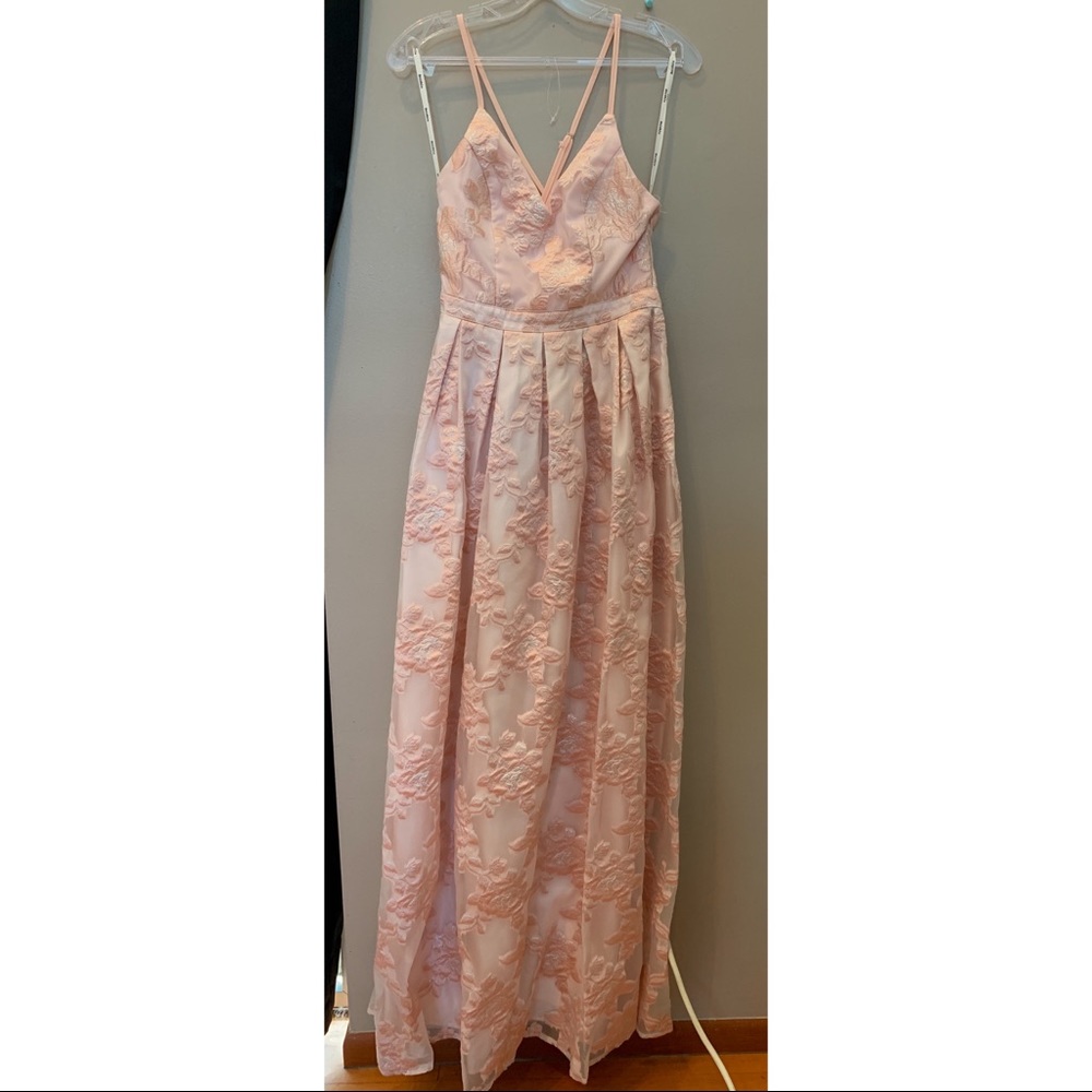 Light pink formal dress